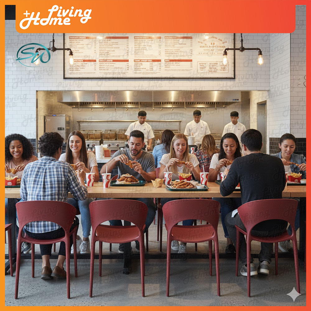 SW Plastic Cafe Chair S1L For Fast Food Restaurant SW Plastic Cafe Chair S1L For Fast Food Restaurant