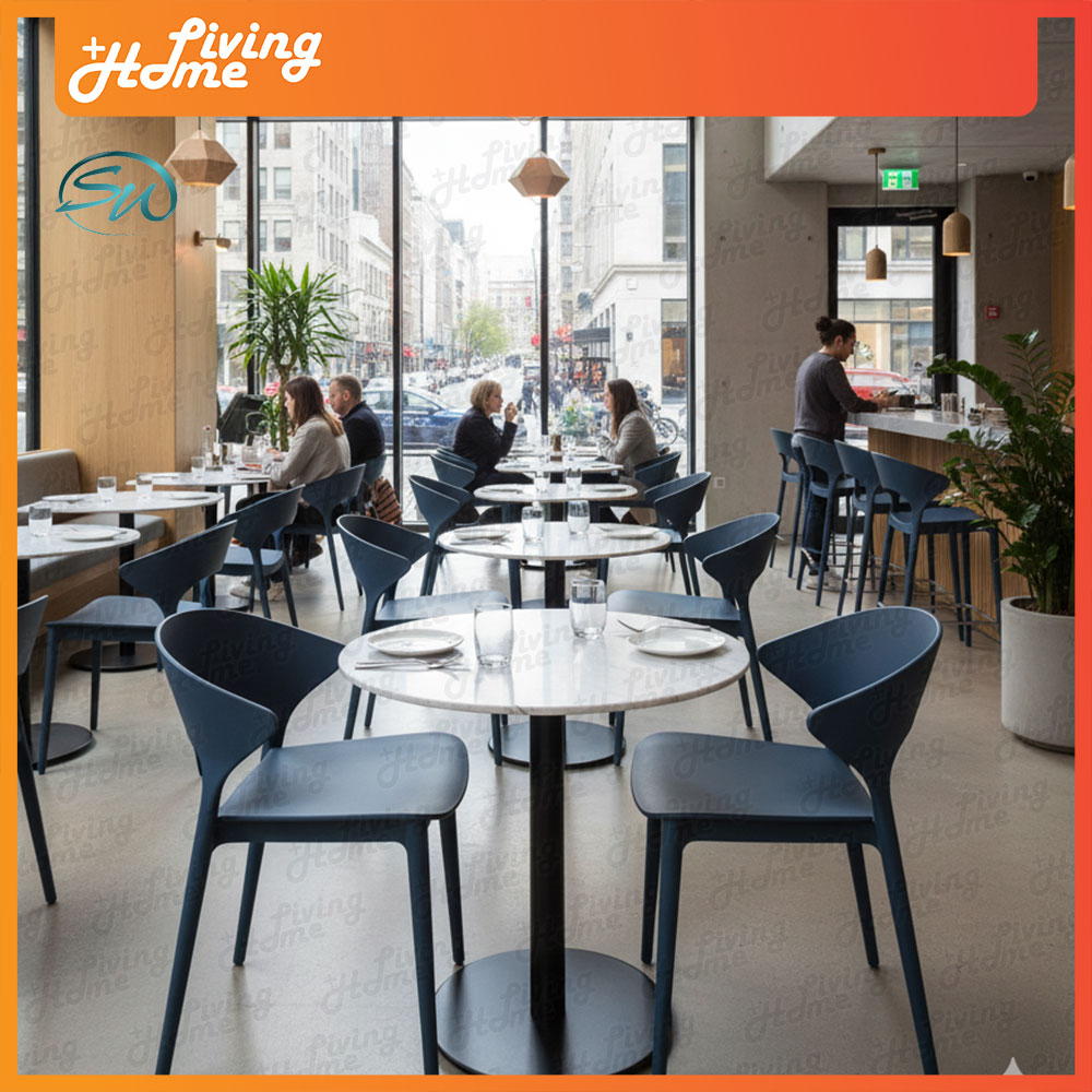 SW Plastic Cafe Chair S1L For Western Restaurant SW Plastic Cafe Chair S1L For Western Restaurant